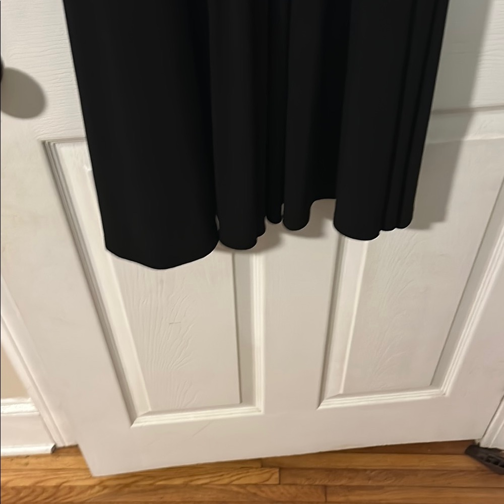 Classic Black Midi Dress